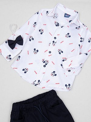 Комплект для мальчика: рубашка, брюки и бабочка