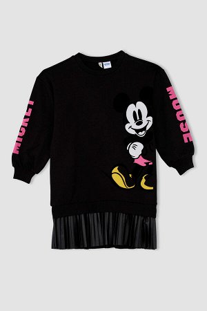 Лицензированное плиссированное спортивное платье Disney Mickey & Minnie для девочек