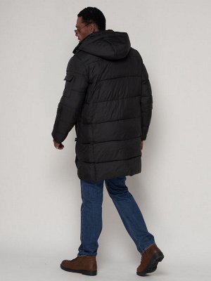 MTFORCE Куртка зимняя мужская классическая черного цвета 93627Ch