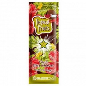 SuperTan Крем для загара тропические фрукты с тингл-эффектом / Tropical Fruits