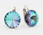 Серьги с кристаллами Swarovski