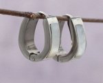 Серьги из стали