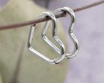 Серьги из стали