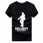 Футболка мужская, принт &quot;Call of Duty&quot;, цвет черный