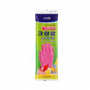 Clean wrap Перчатки из натурального латекса c внутренним покрытием (полноразмерные, с утолщёнными кончиками пальцев) размер S, 1 пара / 100