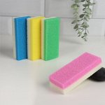 Пемза для педикюра, 12 ? 5 см, цвет МИКС