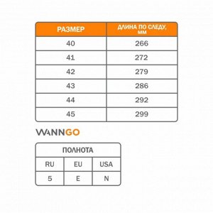 Ботинки трекинговые мужские WANNGO, ПУ+Резина, демисезон, цвет хаки