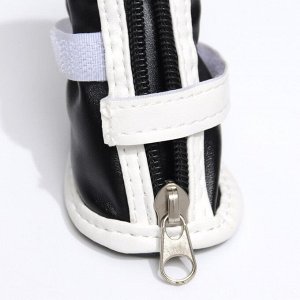 Ботинки "Спорт", набор 4 шт, 1 размер (4 х 3 см), чёрные
