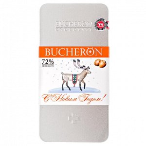 Шоколад НГ BUCHERON ж/б 72% Горький с Фундуком 100 г