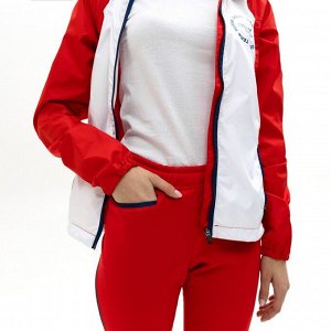 Брюки спортивные ONLYTOP unisex, цвет красный