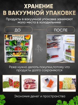 Рулонный пакет для вакуумного упаковщика.