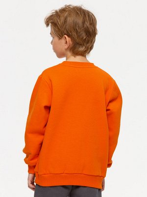 Джемпер для мальчика, оранжевый