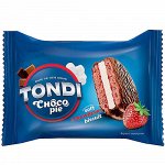 Десерт «Tondi», choco Pie клубника , 250гр.