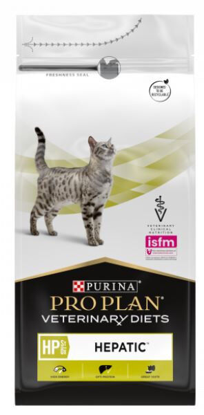 Pro Plan Hepatic HP диета сухой корм для кошек при Печеночной недостаточности 1,5кг