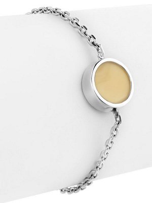 Браслет Palazzo с натуральным цельным янтарём