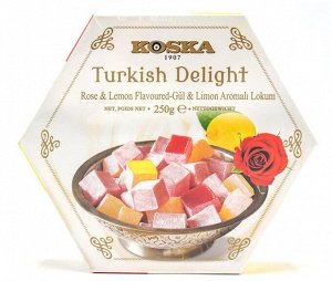 Рахат-лукум Koska со вкусом розы и лимона 250 г