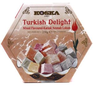 Рахат-лукум Koska ассорти вкусов, 250 г