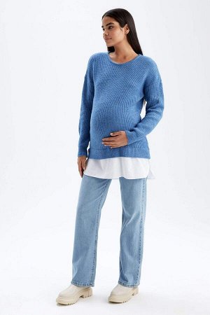 Трикотажный свитер для беременных New Regular Fit