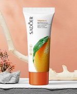 Очищающая пенка для умывания Sadoer с экстрактом апельсина, 100 гр
