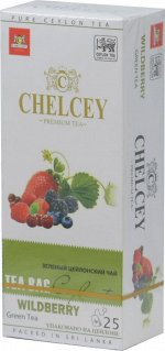 Чай CHELCEY зеленый ЛЕСНАЯ ЯГОДА 25 пак