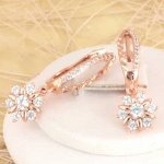 Серьги позолота H01-13159
