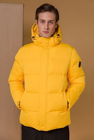 HERMZI. Мужская утепленная куртка, Еврозима до -10, цвет желтый