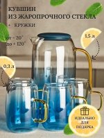Набор Кувшин + 2 кружки