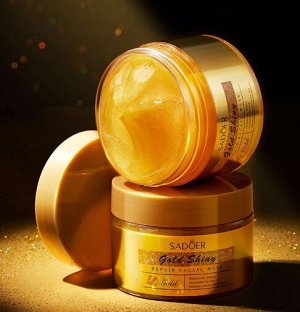 Ночная несмываемая маска для лица SADOER Gold Shiny Repair Mask, 120 гр