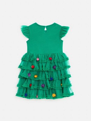Платье детское для девочек Losharik2 зеленый