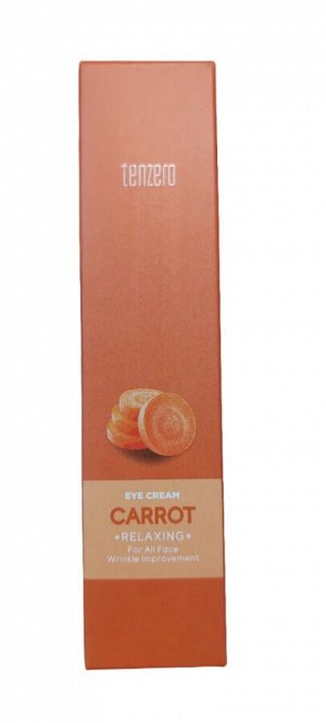 Tenzero Крем для глаз с экстрактом корня моркови и аденозина Relaxing Carrot Eye Cream, 40 мл