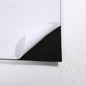 Самоклеющаяся панель для стен, водонепроницаемая, Бело-чёрная, 60x30x0.18 см 6шт