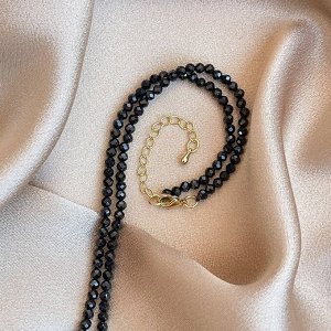 Бусы из Шпинели и Малахита
