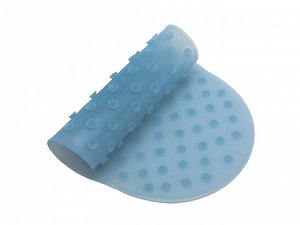 Коврик для детской ванночки антискользящий силиконовый ROXY-KIDS Цвет голубой.