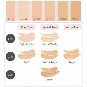 Etude Кушон с эффектом двойного сияния Double Lasting Cushion Glow SPF50+/PA+++, 15 гр