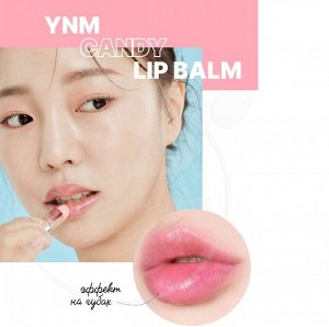 YNM Y.N.M (You Need Me) Бальзам для губ увлажняющий оттеночный Lip Balm Pk001 Light Pink(Светло-Розовый) Candy Honey, 3 гр