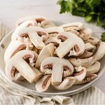 Шампиньоны резаные, 1000гр