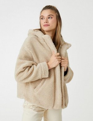 Asl_han Malbora X Cotton - плюшевое пальто с карманами