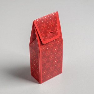 Коробка складная новогодняя «С Новым годом», 6*14.5*3.5 см