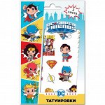 Наклейки - татуировки &quot;Бэтмен&quot;, 2 листа, диз. Comics