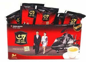 Кофе растворимый G7, 3в1, 21 пакетик по 16 г., Вьетнам (TRUNG NGUYEN G7 coffee)