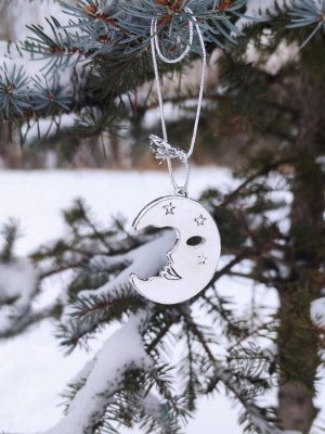 Елочная игрушка "Месяц"