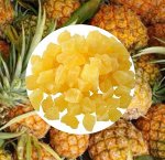 Ананас кубики замороженные 1.0 кг Китай