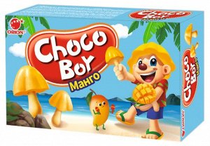 Печенье Orion Choco Boy со вкусом Манго, 45 г