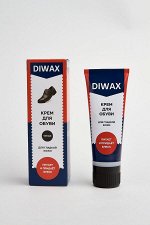 DIWAX Крем для обуви в тубе с губкой ЧЕРНЫЙ 75мл x