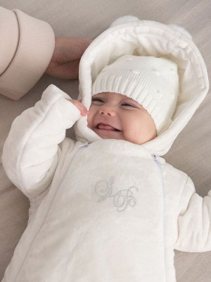 Luxury Baby Комбинезон утепленный &quot;Звездочка&quot; (молочный)