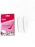 BRAUS Гелевый запяточник HEEL GRIP Наклейка на задник обуви из геля БЕЗРАЗМЕРНЫЙ