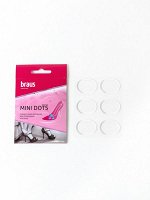 BRAUS Гелевые самоклеящиеся мини-вкладыши для проблемных участков стопы MINI DOTS