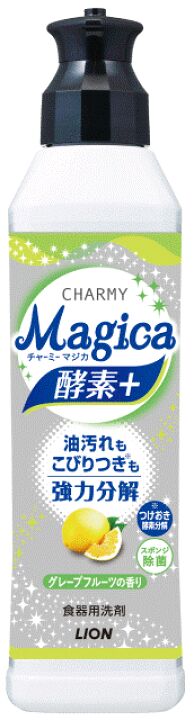 Средство для мытья посуды "Charmy Magica+" (концентрированное, аромат грейпфрута) 220 мл