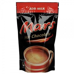 Шоколад  горячий Марс Mars пакет 140гр В Подарок к новому году