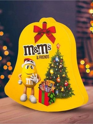 M&M's and Friends (168 гр) Колокольчик Новогодний подарочный набор